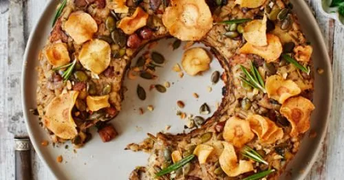 Vegan nut roast