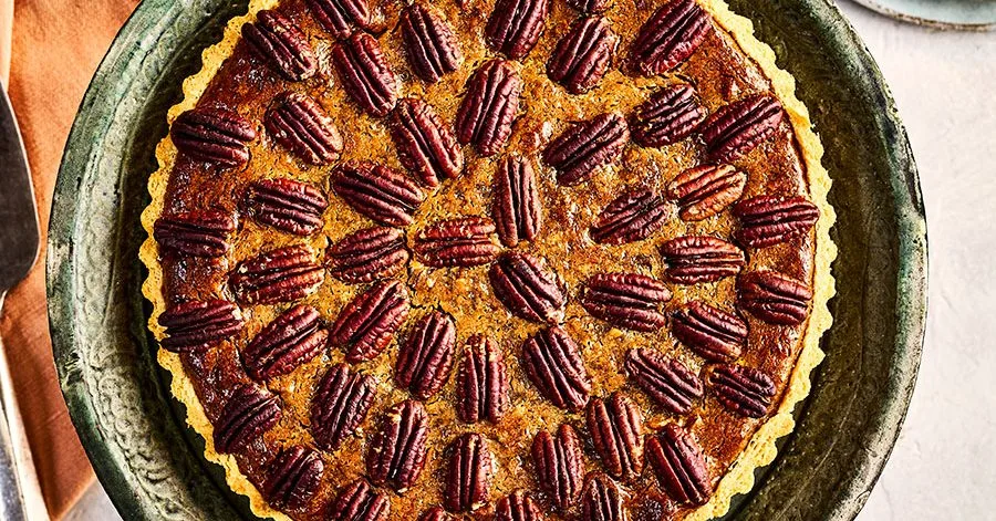 Vegan pecan pie