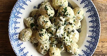 Vegan potato salad