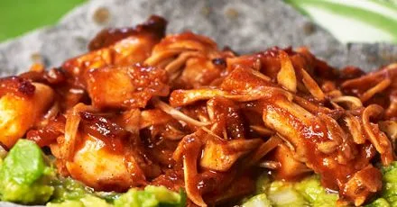 Vegan pulled BBQ jackfruit