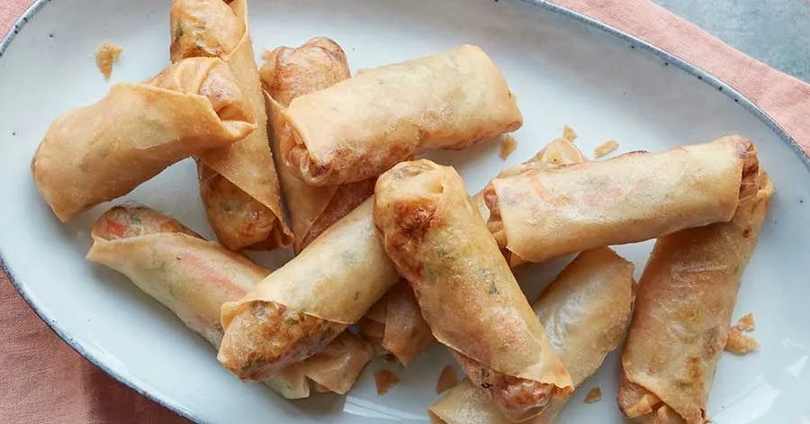 Vegetarian spring rolls