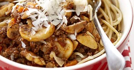 Mushroom bolognese