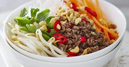 Vietnamese-style beef salad
