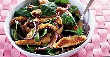 Warm lemon & thyme chicken salad
