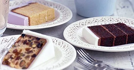 Wedding cake - light fruit cake