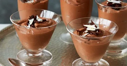 Whey chocolate mousse