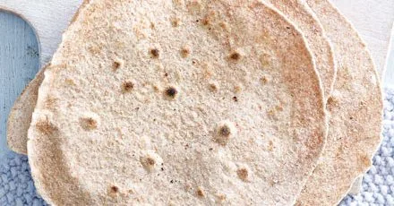 Wholemeal flatbreads