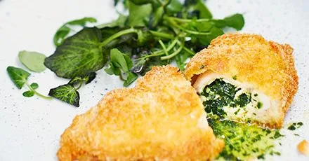 Курячі кіївські з диким часником
