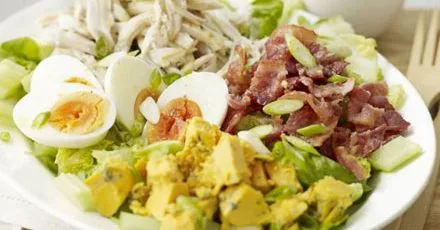 Winter cobb salad