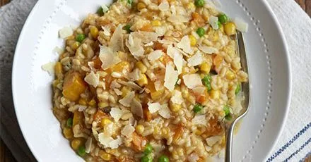 Winter warmer hearty risotto
