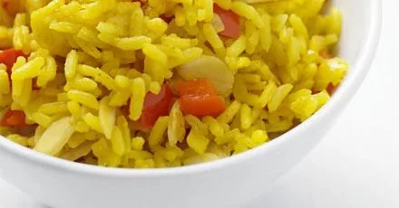Yellow pepper rice