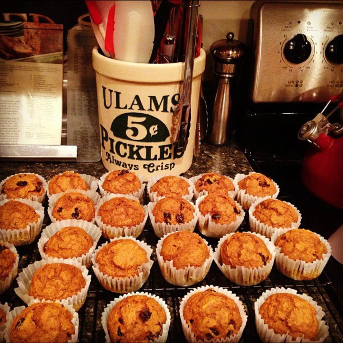 1-Gram Fat Pumpkin Spice Muffins (Low Fat)