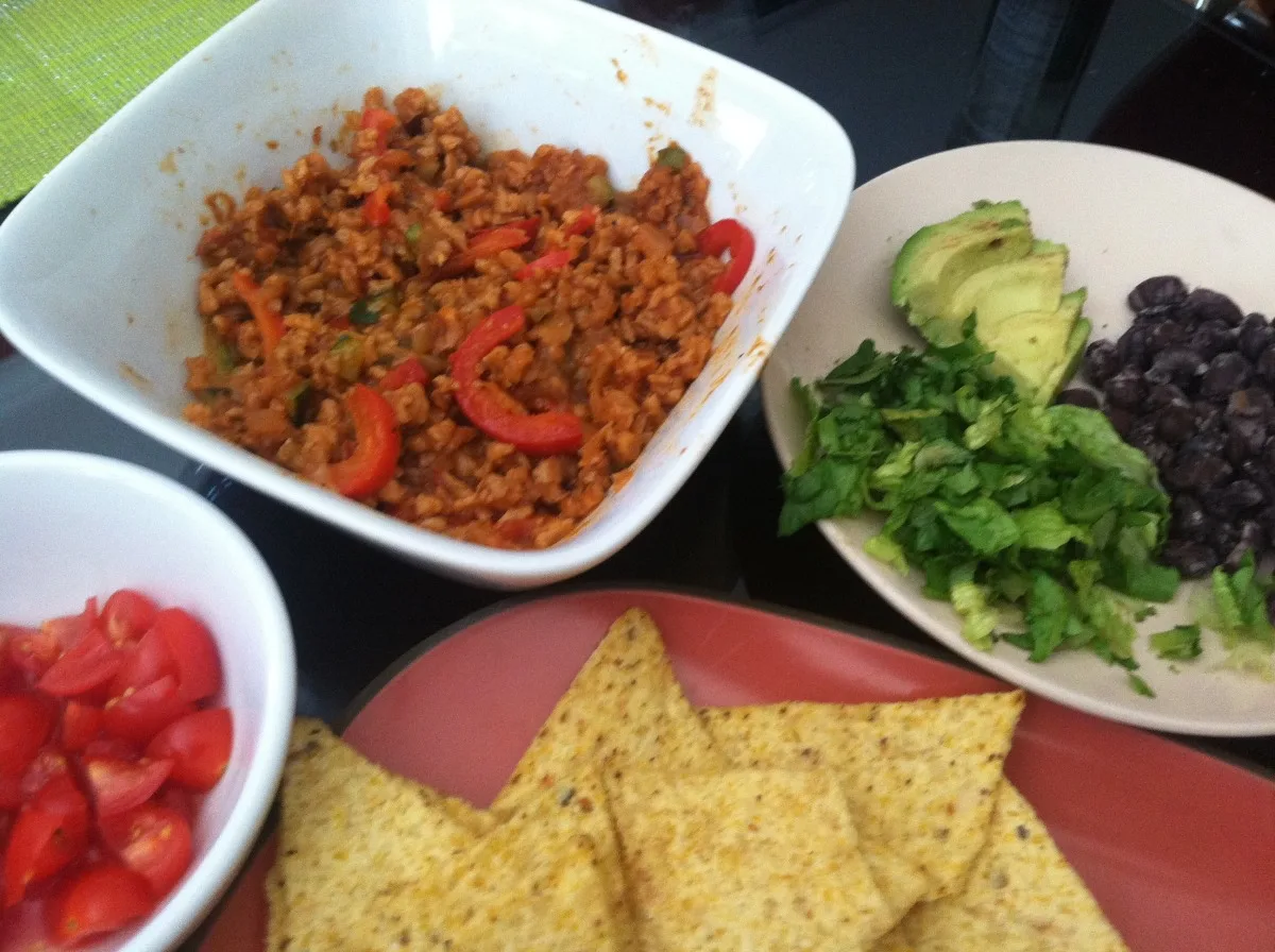 10 Minute Tvp Tacos