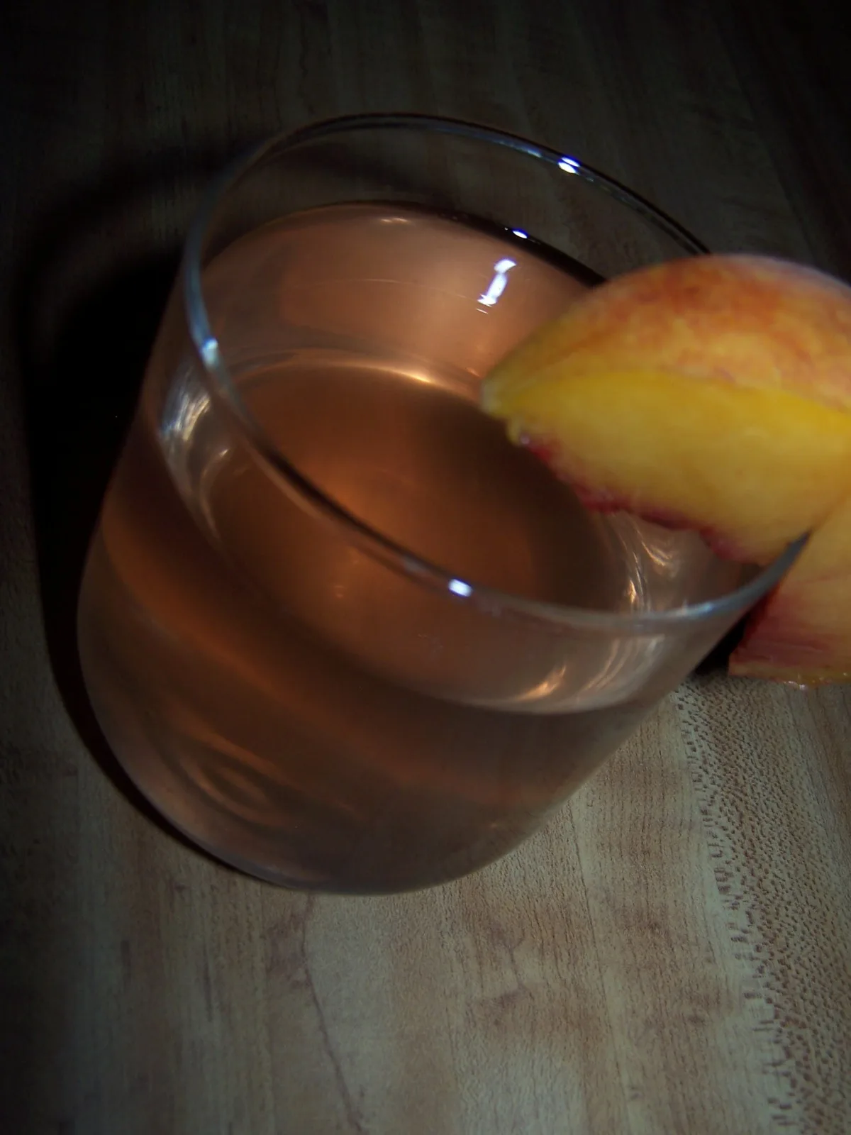 A Peach Infused Vodka