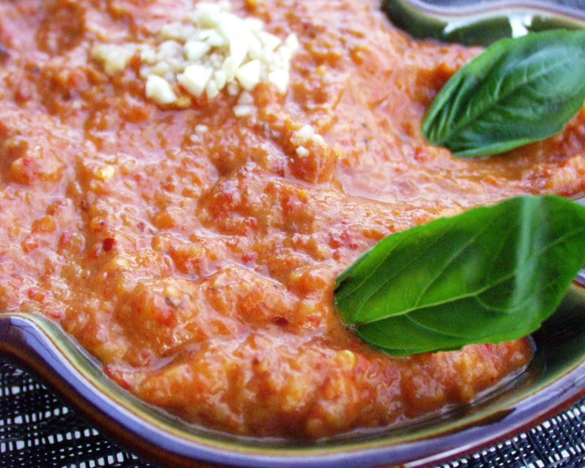 Ajvar (Roasted Red Pepper Spread)