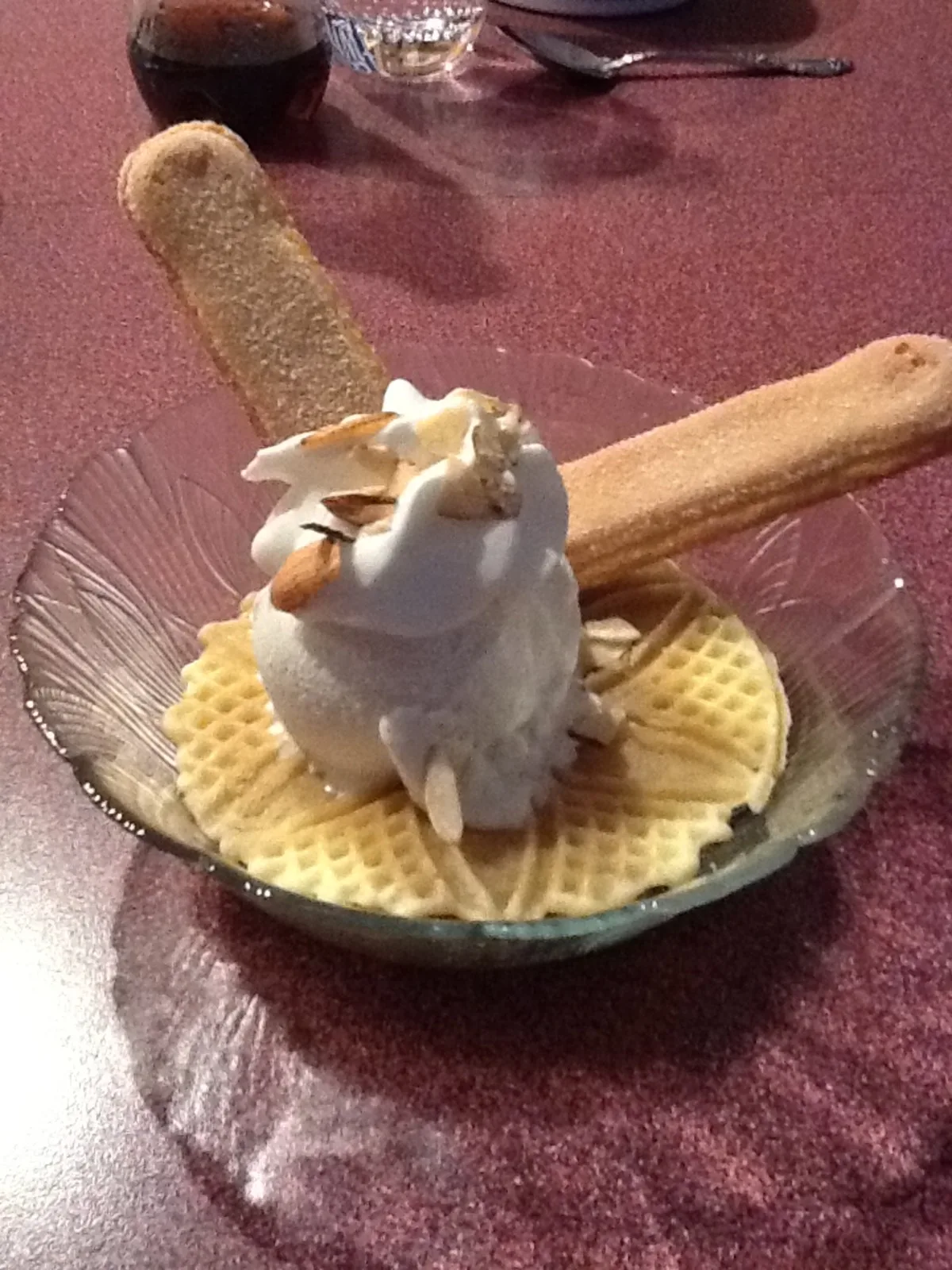Amaretti Ice Cream Dessert
