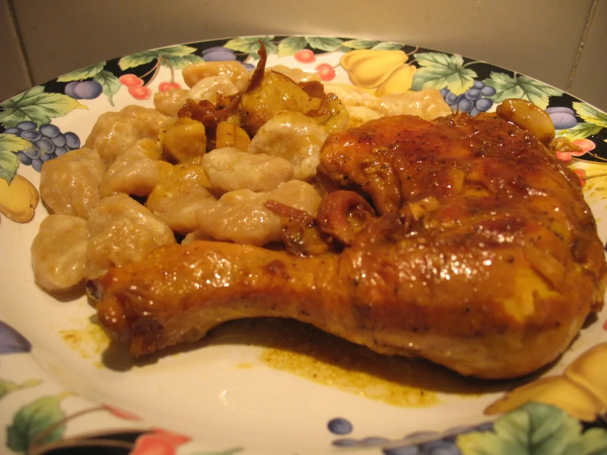 Andreas Viestad's Chicken With Saffron and Cinnamon