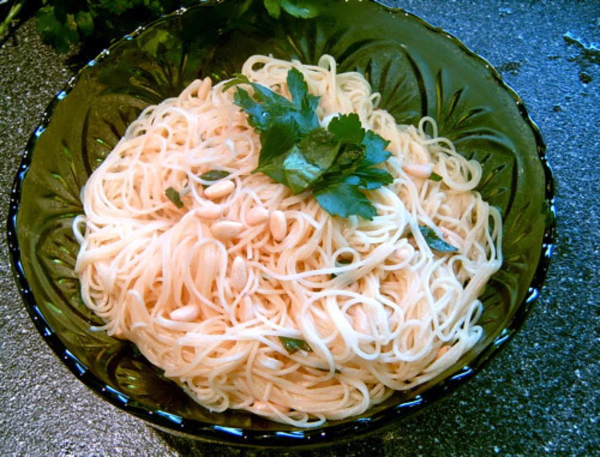 Angel Hair with Lemon and Pine Nuts
