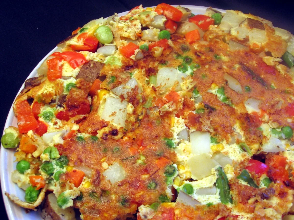 Anne Willan's Summer Vegetable Frittata