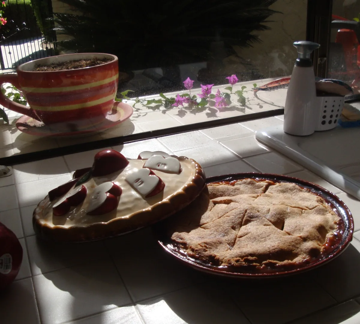 Apple, Cranberry, Currant Pie W/ Lemon-Nutmeg Crust