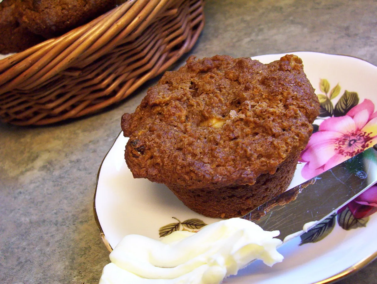 Applesauce Bran Muffins