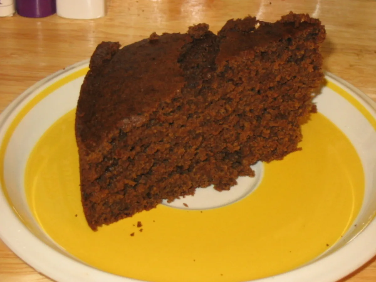 Applesauce Molasses Cake - Low-Fat, Dairy-Free & Gluten-Free