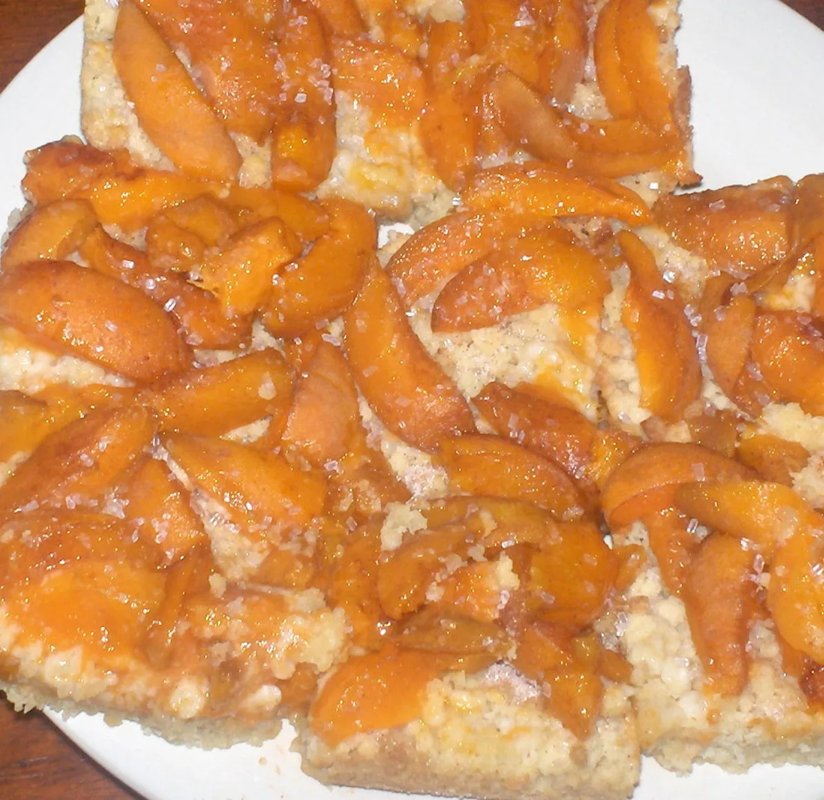 Apricot Crumble Squares