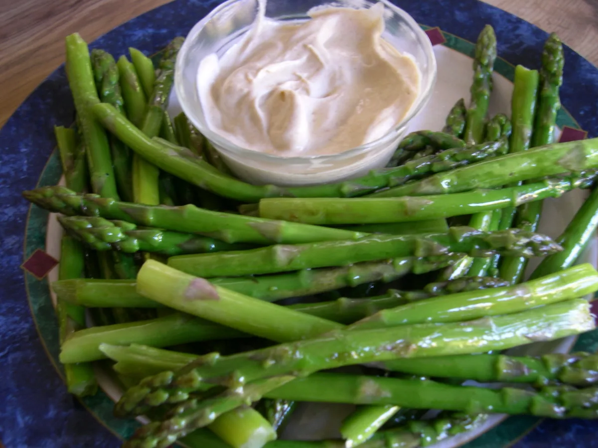 Asparagus Dijonnaise