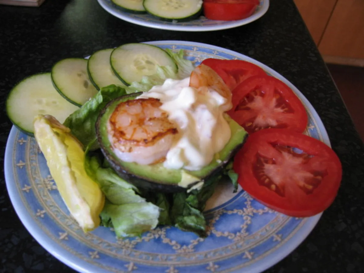 Avocado and Shrimp Cocktail