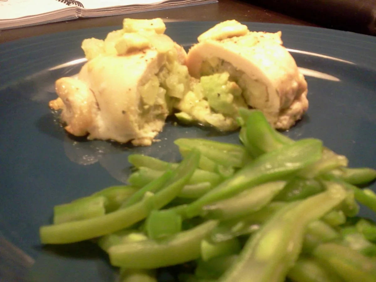 Avocado Stuffed Chicken