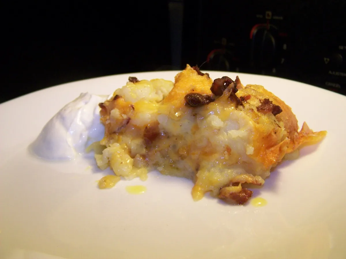 Awesome Pierogi Casserole