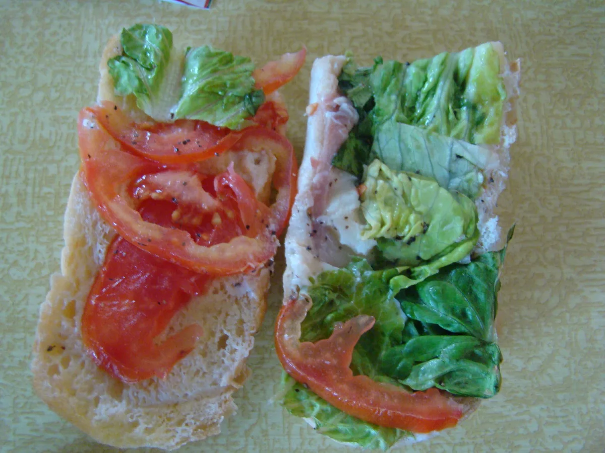 Awesome Swiss and Mozzarella Ham Hoagies