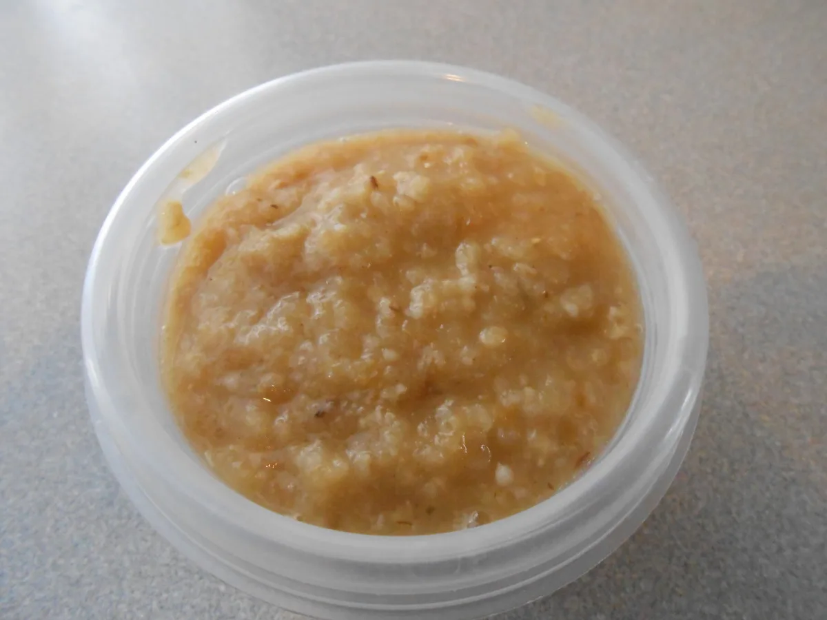 Baby Cinnamon-Apple Oatmeal