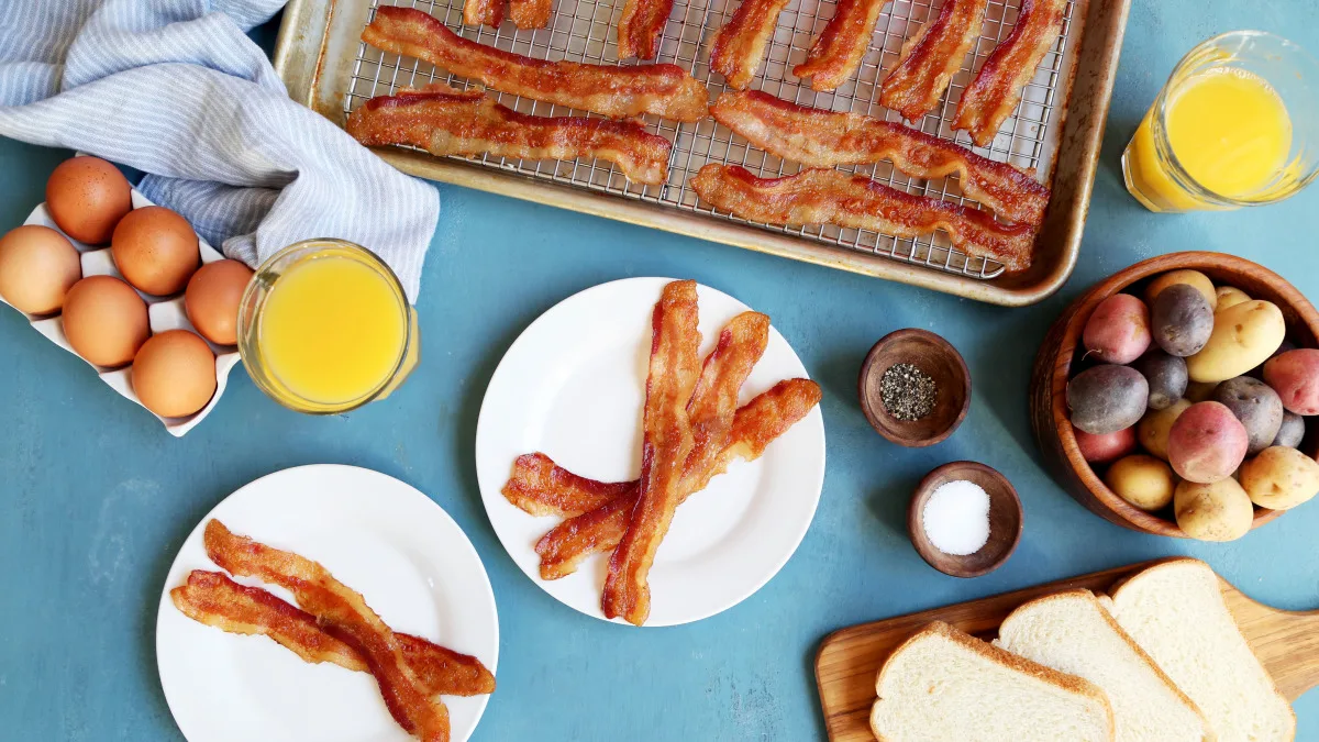 Bacon in the Oven