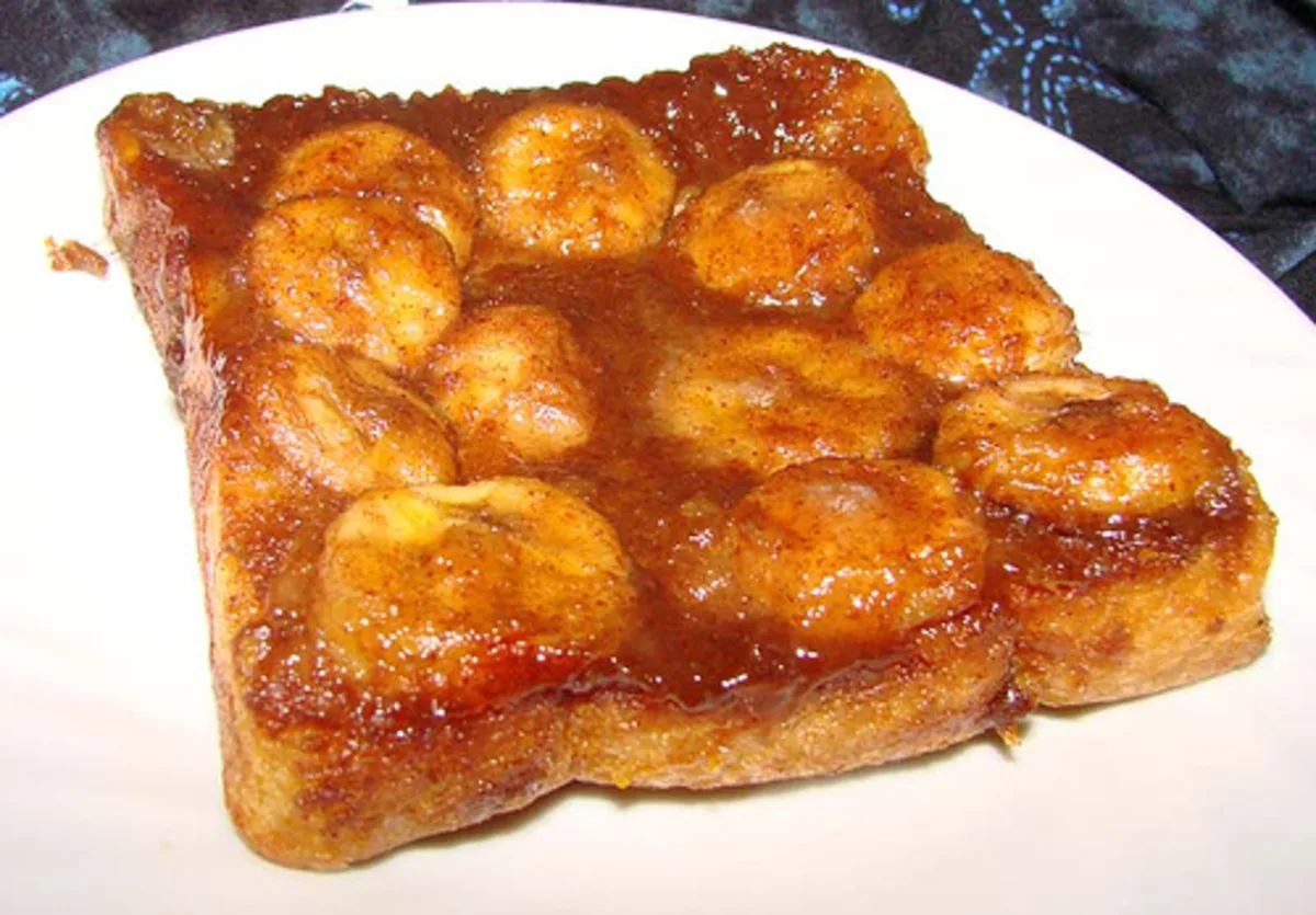 Baked Banana-Orange French Toast