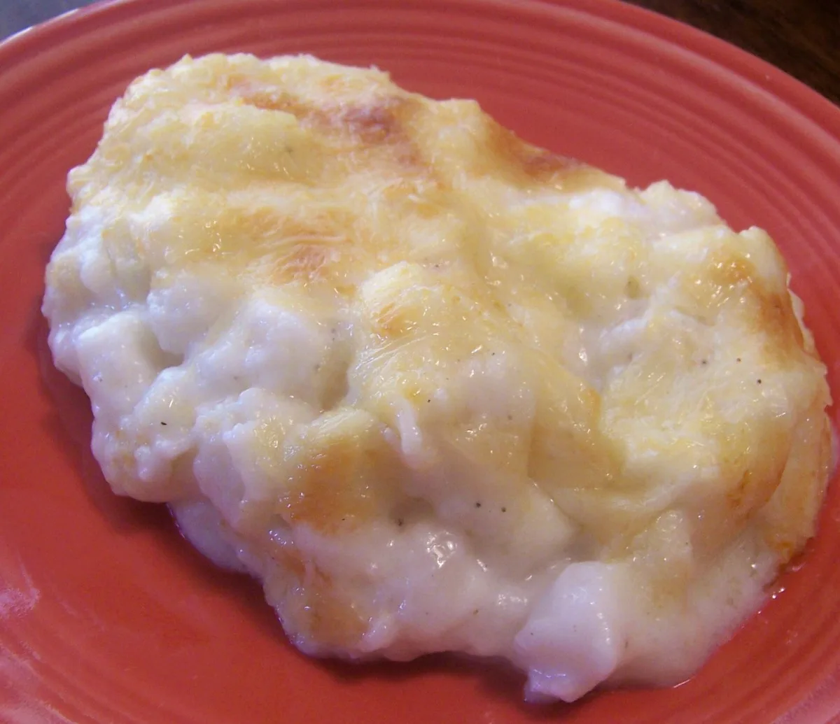 Baked Hominy With Cheese