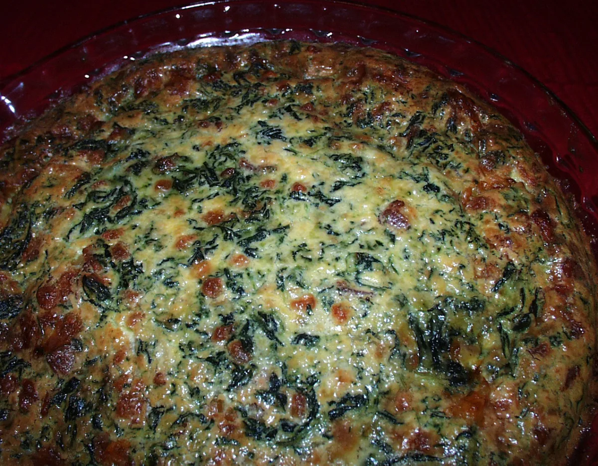 Baked Spinach