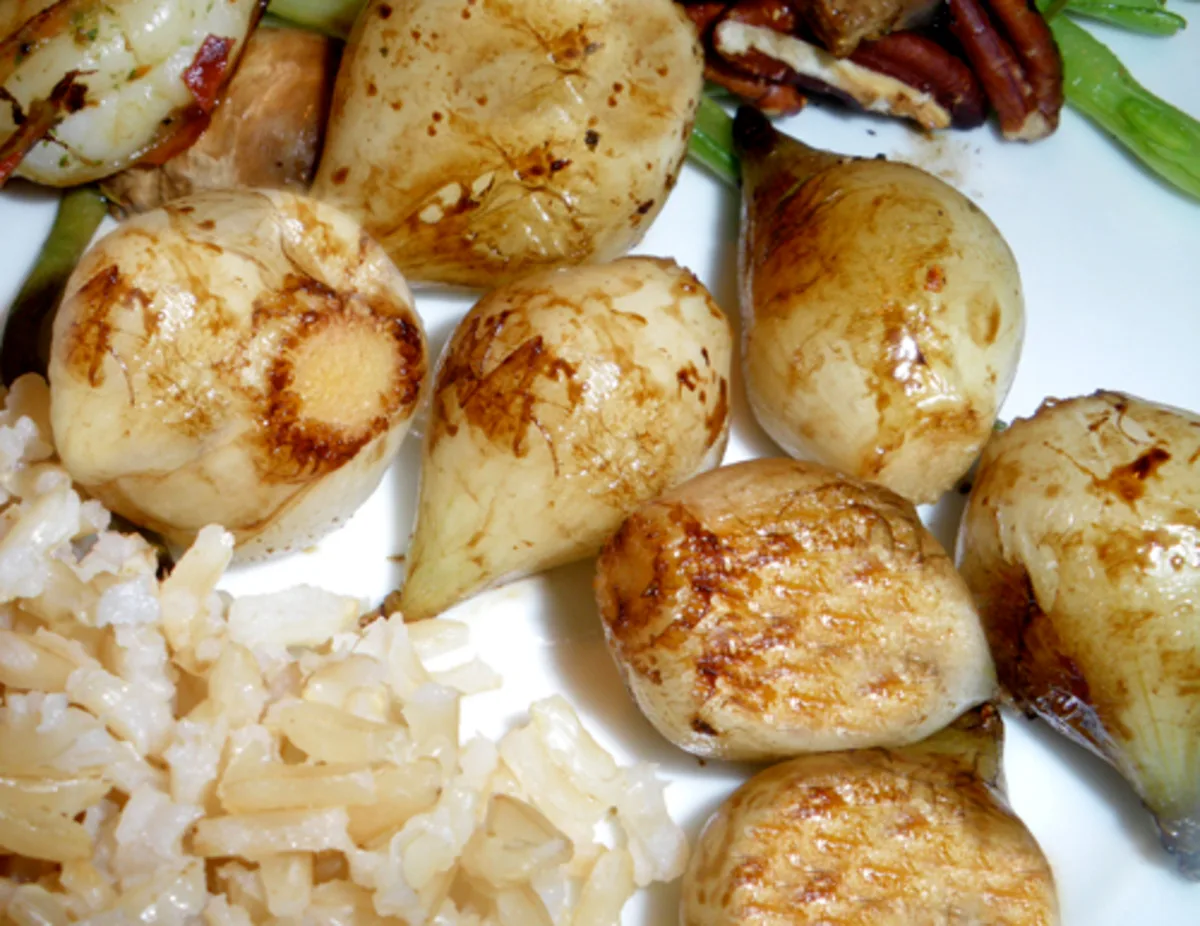 Balsamic Glazed Pearl Onions