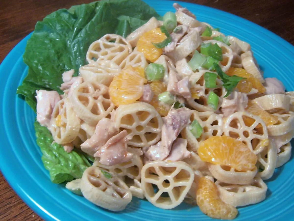 BBQ Pasta salad