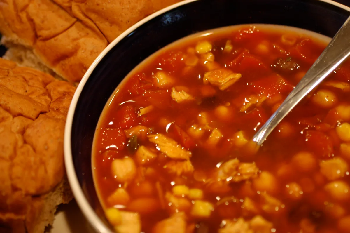 Bean and Turkey Soup