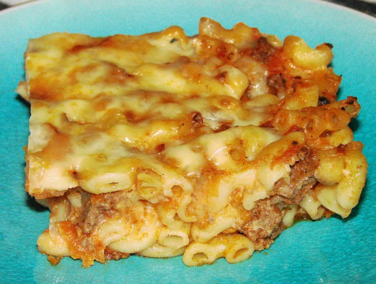 Beef, Cheese, and Noodle Bake