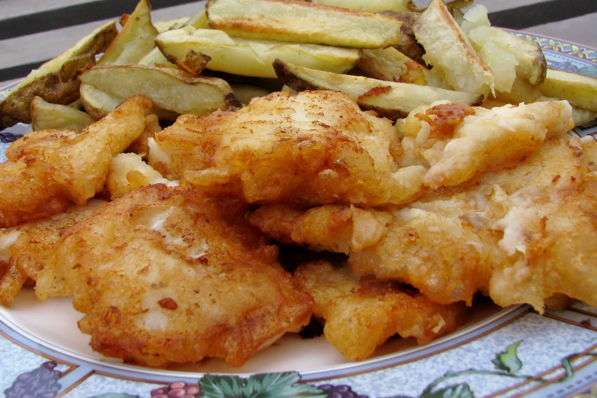 Beer-Battered Fish and Chips