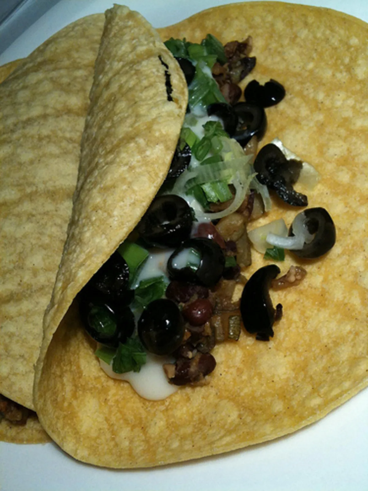 Black Bean, Zucchini, & Olive Tacos