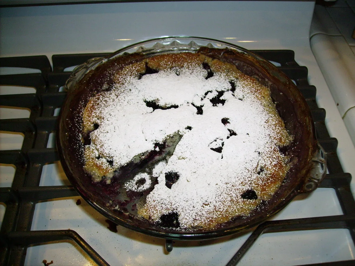 Blackberry Pudding Cake
