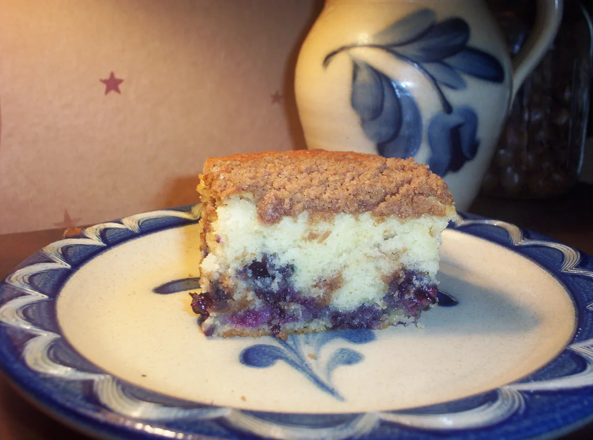 Blueberry Streusel Coffee Cake