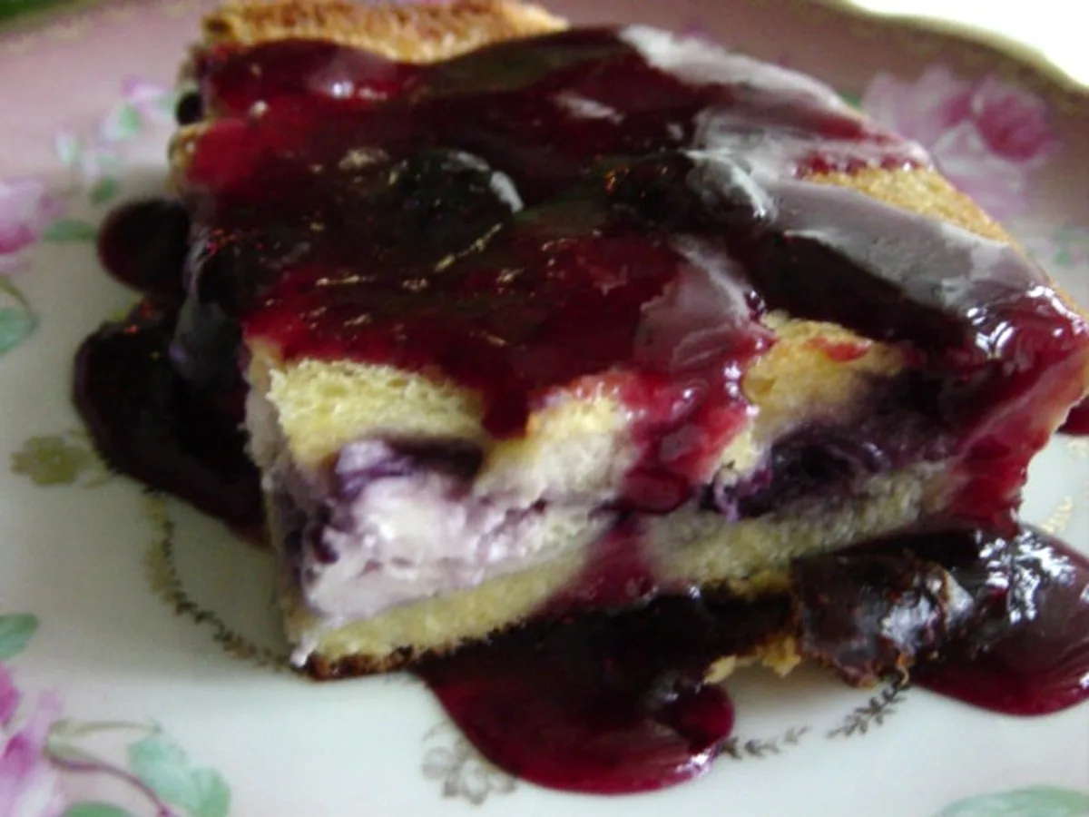 Blueberry Stuffed French Toast