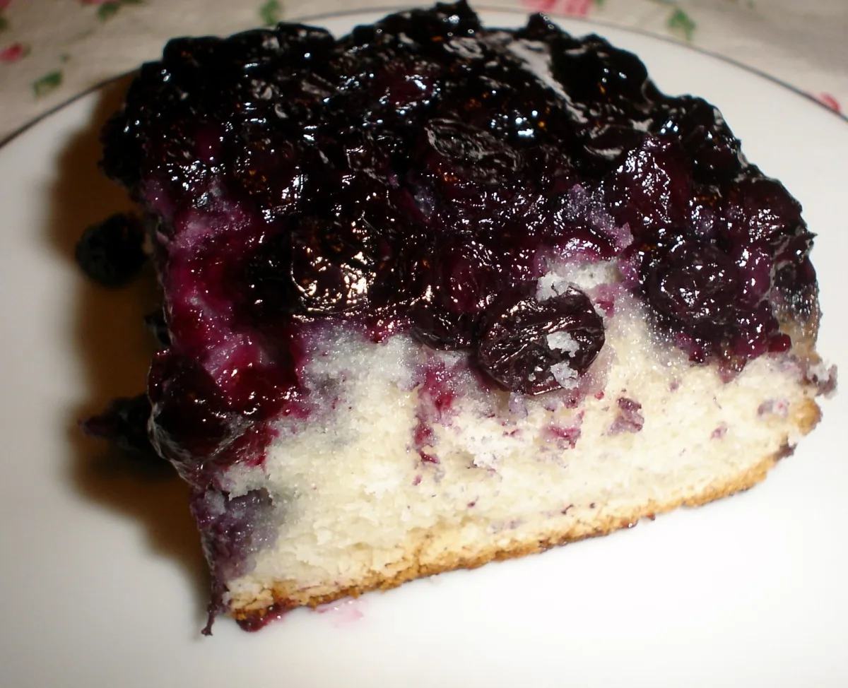 Blueberry Upside-Down Cake