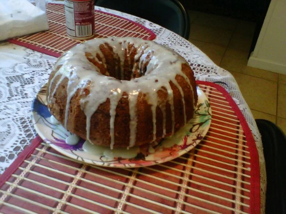 Brandy Apple Coffee Cake
