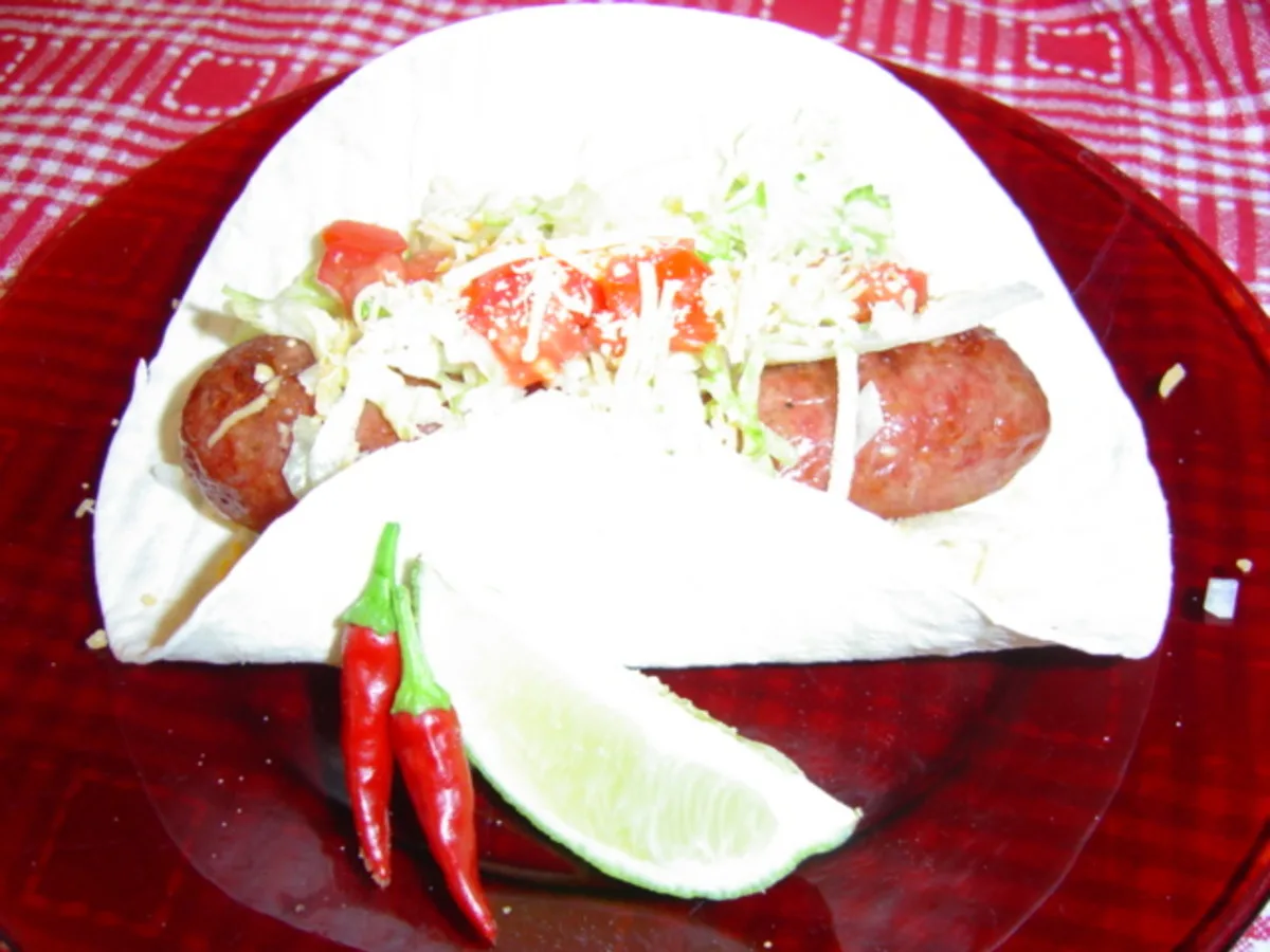 Bratwurst Tacos