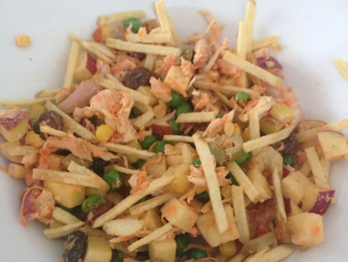 Brazilian Chicken Salad Aka Salpicao Especial De Galinha